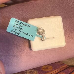Moissanite Pendant